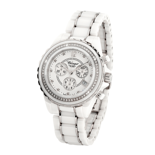Classique white ceramic watch